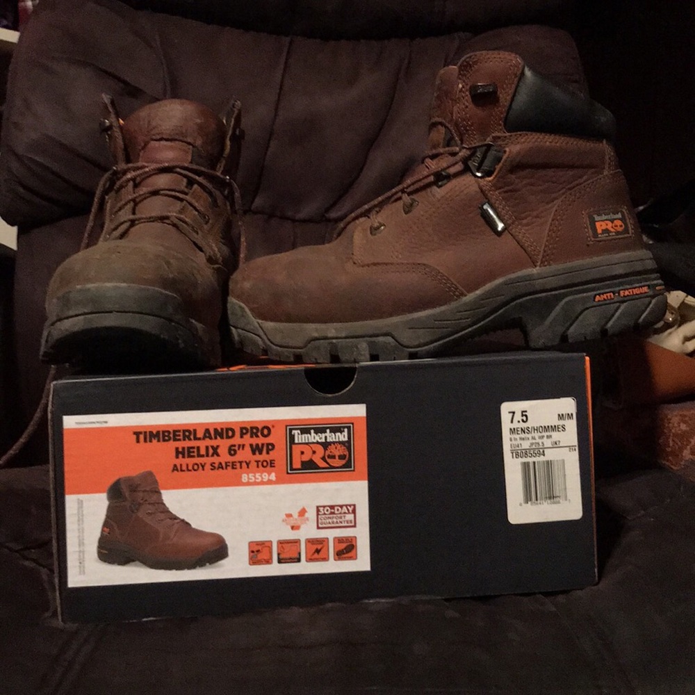 Timberland Pro Helix 6” Waterproof Alloy Toe Boots
